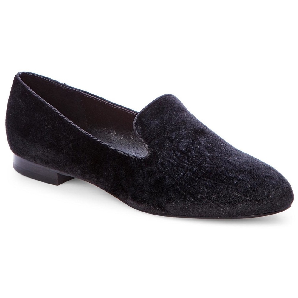 Tahari Frankie Velvet Loafers